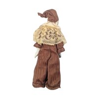 Vintage 1980s Pierrot Clown Doll: Midwest Porcelain Figurine
