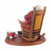 Vintage 1995 Santa's Dress Rehearsal: Dept 56 Christmas Figurine