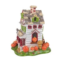 Vintage 2002 Halloween House: Avon Ceramic Tealight Holder