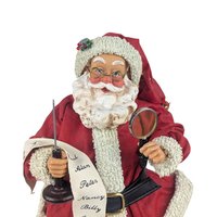 Vintage 1994 Checking It Twice Santa, Imperfect: Possible Dreams Clothtique Figurine