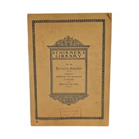 Vintage Sheet Music Book Lot: 1927 Schirmer, 1964 Chevrolet, 1991 Beauty & Beast