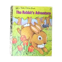Vintage Rabbit Little Golden Book Lot: Classic Children's Storybook Collection