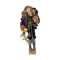 Vintage Santa's Elf Jester Figure: Whimsical Christmas Decor