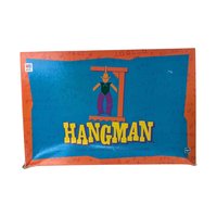 Vintage 1988 Hangman Board Game: Milton Bradley 80s Family Game Night