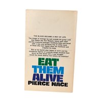 Vintage 1977 Eat Them Alive Paperback, Pierce Nace Horror Novel, Giant Insect Monster Book, 70s Pulp Creature Feature, Manor Books