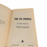 Vintage 1971 The Ice People Paperback, René Barjavel Sci-Fi Novel, 70s Science Fiction Romance, Pyramid Books, Lost Civilization Story