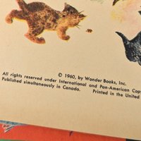 Vintage 1960 My First Book of Riddles: Illustrated Children's Book