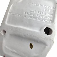 Vintage Lighted Christmas Village House: Santa's Workshop Wheatley Inn