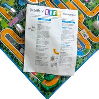 Vintage 1991 The Game of Life by Milton Bradley, Complete 90s Board Game, Classic Family Game Night Activity, Collectible MB Game