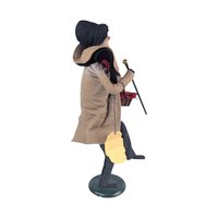 Vintage Byers' Choice Happy Scrooge Figurine: A Christmas Carol Dickens Decor