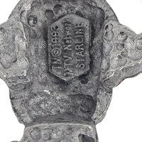 Vintage 1993 MTV Headbangers Ball Pewter Pendant & Pin Set - 90s Metal Memorabilia