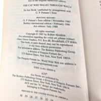 Vintage 1985 The Cat Who Walks Through Walls by Robert Heinlein Paperback, Science Fiction Novel, 80s Space Opera, Gift for Sci-Fi Fan