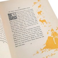 1919 Antique Heidi Book: Lippincott Edition, Maria L Kirk Illustrations