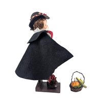 Mary Michaud 'Samuel Eaton' Doll: Vintage Silhouette Pilgrim, Signed Artist Doll