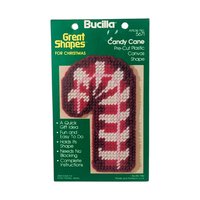 Vintage Bucilla Plastic Canvas Shapes: Pre-Cut Christmas Ornament Forms, Craft Supply, You Choose