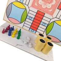 Vintage 1964 Parcheesi Board Game: Selchow & Righter Gold Seal Edition