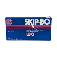 Vintage 1982 Skip-Bo Card Game: From the Makers of UNO
