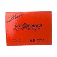 Vintage 1959 Auto Bridge Game: Deluxe Pocket Solitaire Bridge Game
