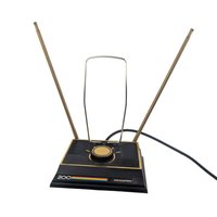 Vintage 1980s Recoton 200 TV Antenna: Rabbit Ears Prop for Decor or Parts