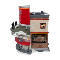 Dept 56 Campbell's Soup Counter, Snow Village Building 2002, Lighted Christmas Village House, Vintage D56 Retired Figurine with Box