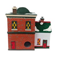 Dept 56 Mainstreet Gift Shop, Snow Village 1997, Lighted Christmas Building, Retired D56 House with Box, Holiday Village Display