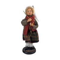 Vintage Christmas Caroler Figures: Set of 9 Victorian Style Holiday Figurines
