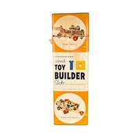 Vintage Lincoln Log Set: Classic Wood Toy Builder, 100+ Pieces