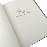 Vintage 1989 The Annotated Christmas Carol: Charles Dickens Illustrated Hardcover