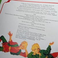 Vintage 1984 A Christmas Treasury Book: Greg Hildebrandt Illustrated Hardcover