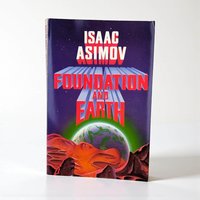 1986 "Foundation and Earth" Softcover: Isaac Asimov, Vintage Sci-Fi Novel