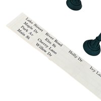 Vintage Dept 56 Village Street Signs Set of 6, Customizable Holiday Diorama Accessory with Stickers, D56 Model Railroad Scenery