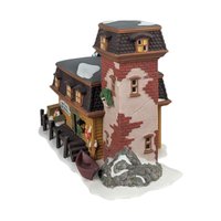 Vintage 1994 Dept 56 Cape Keag Fish Cannery, New England Village Lighted Christmas House with Box, Nautical Holiday Decor