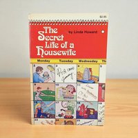 Vintage 1978 Romance Novel: The Secret Life of a Housewife by Linda Howard
