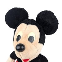 Hasbro Softies Mickey Mouse Plush: Vintage 1990s Disney Collectible