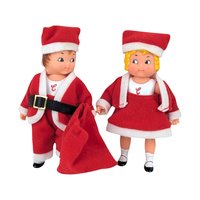 Vintage Campbell's Kids Dolls: 5.5" Collectible Christmas Advertising Figures