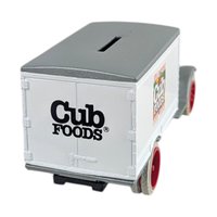 Vintage 1993 ERTL Cub Foods Truck: 25th Anniversary Diecast Bank