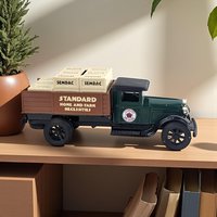 Vintage 1995 American Classic Amoco Truck: 1931 Stake Bed Bank with Key