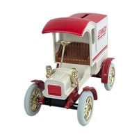 Vintage 1989 ERTL Lennox Truck: #4 Diecast 1905 Delivery Car Bank