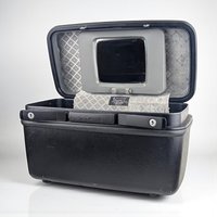 Vintage 1987 Silhouette 4 Train Case: Samsonite Hard Shell Luggage