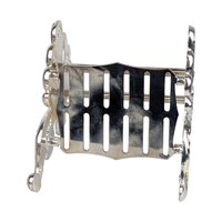 Vintage Silver Plate Silverware Rests: Set of 3 Ornate Cutlery Holders