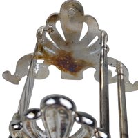 Vintage Silver Plate Silverware Rests: Set of 3 Ornate Cutlery Holders