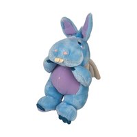 Vintage 1984 Wuzzles Plush: Hasbro Softies Hoppopotamus Toy