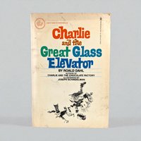 Vintage Charlie and the Great Glass Elevator: 1972 Roald Dahl Paperback, Illustrated Children's Book