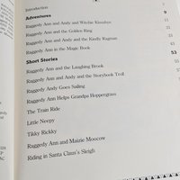 Vintage Raggedy Ann and Andy Book Lot: 1980s Giant Treasury Set