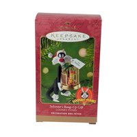 Vintage 2000 Sylvester's Bang-Up Gift: Hallmark Looney Tunes Ornament