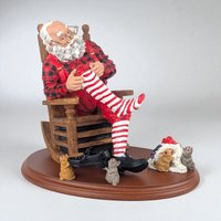 Vintage 1995 Santa's Dress Rehearsal: Dept 56 Christmas Figurine