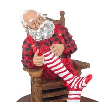 Vintage 1995 Santa's Dress Rehearsal: Dept 56 Christmas Figurine
