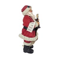 Vintage 1994 Checking It Twice Santa, Imperfect: Possible Dreams Clothtique Figurine