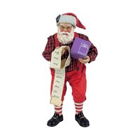 Vintage 1994 Bachman's Santa Figure: Possible Dreams Clothtique Exclusive