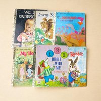 Vintage Little Golden Book Lot: Classic Children's Stories